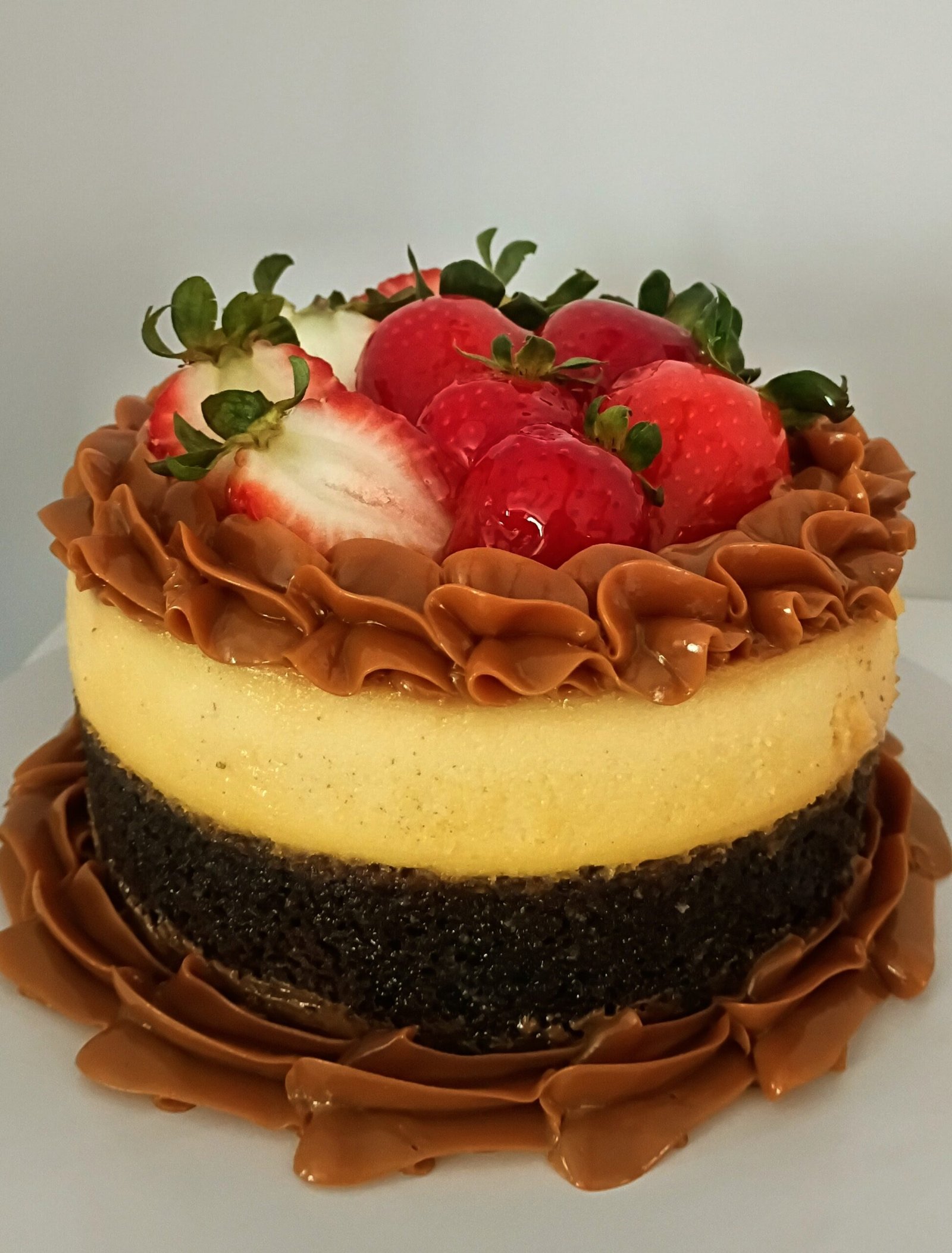 Cheesecake con fresas