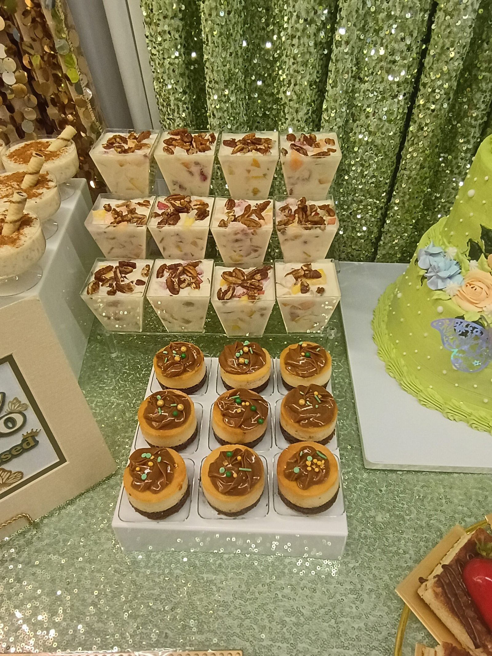 Postres personalizados para celebración