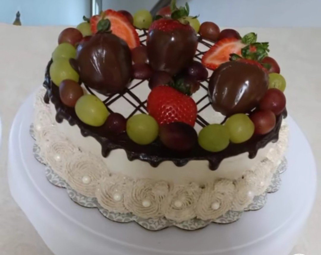 Pastel creativo de cumpleaños