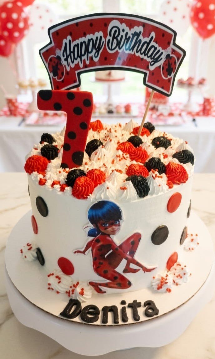 Pastel decorado para fiesta infantil